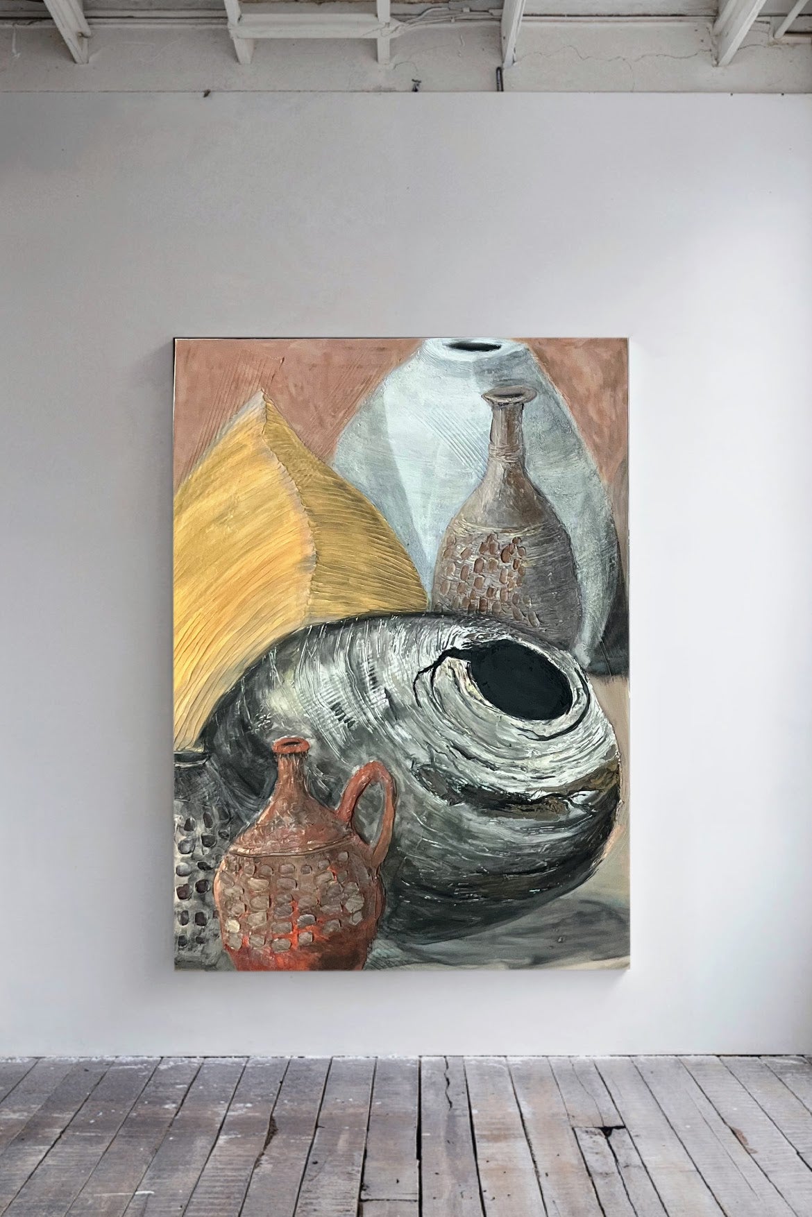 Essence of the Handmade, Diptych 2/2 (24 W x 35 H)