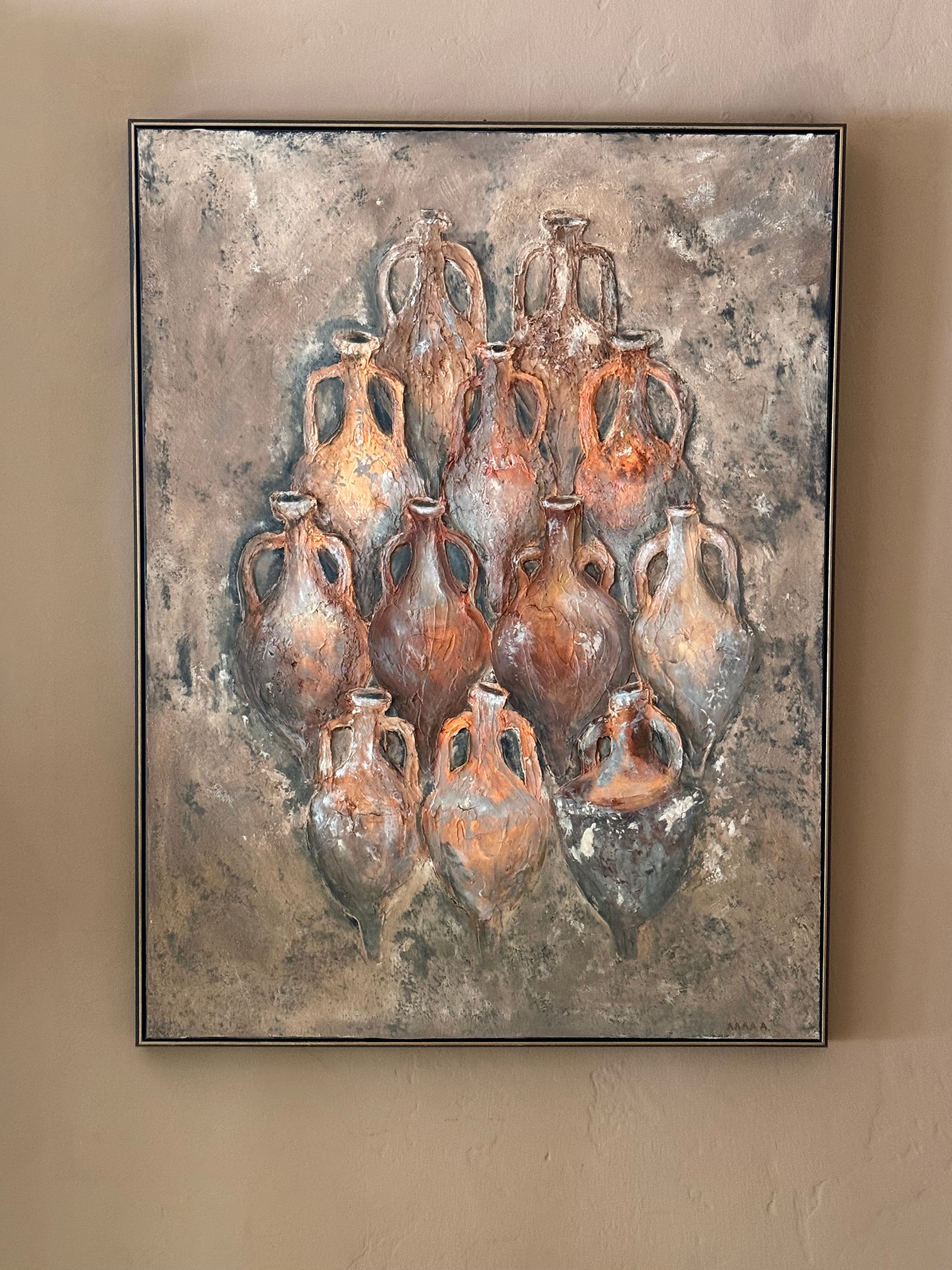 Relics of the Sea (30 W x 39 H)