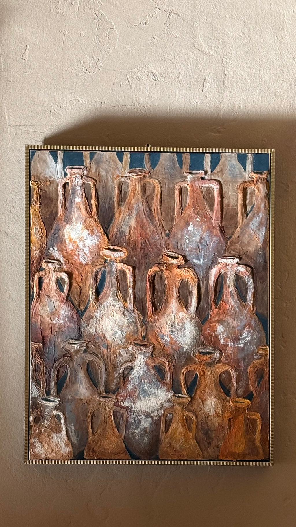 Vessels of Passage (21 W x 26.5 H in)