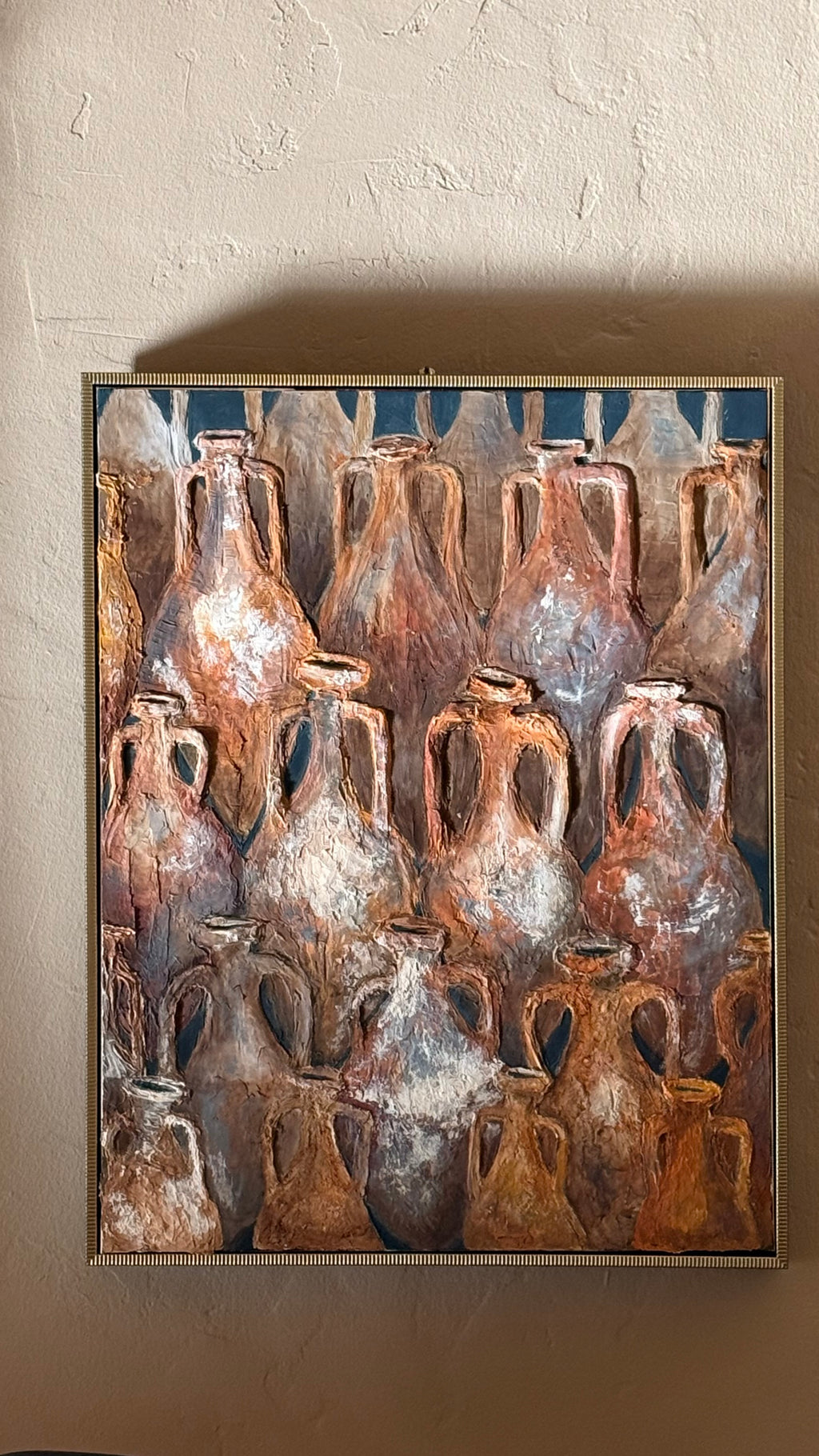 Vessels of Passage (21 W x 26.5 H in)