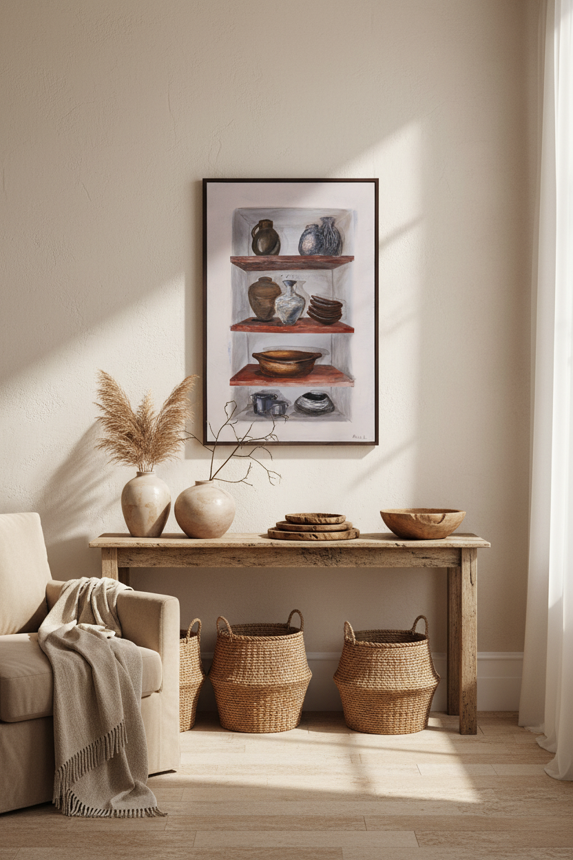 Rustic Shelves (24 W x 35.5 H)