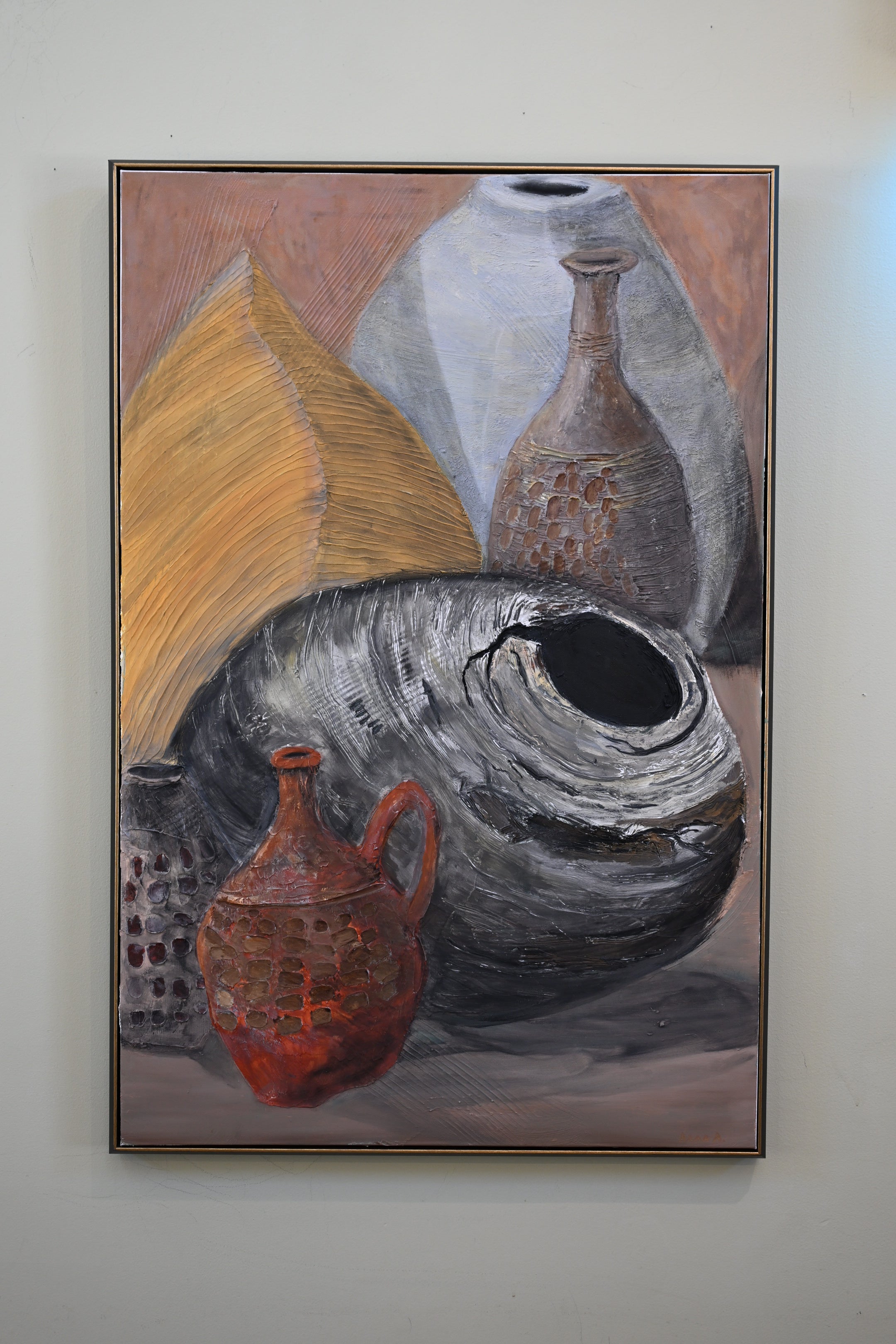 Essence of the Handmade, Diptych 2/2 (24 W x 35 H)