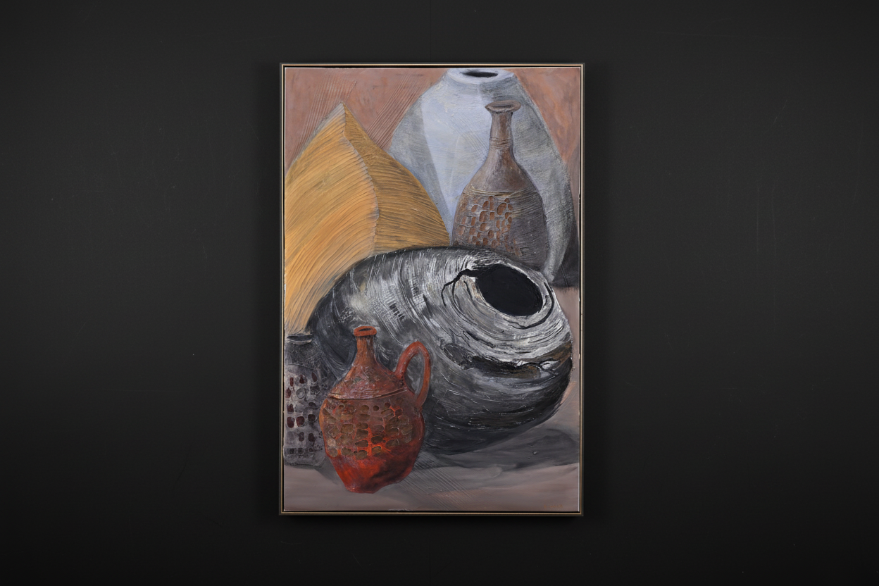 Essence of the Handmade, Diptych 2/2 (24 W x 35 H)