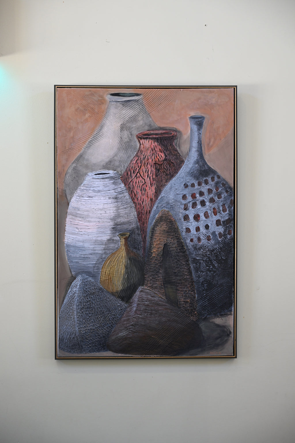 Essence of the Handmade, Diptych 1/2 (24 W x 35 H)