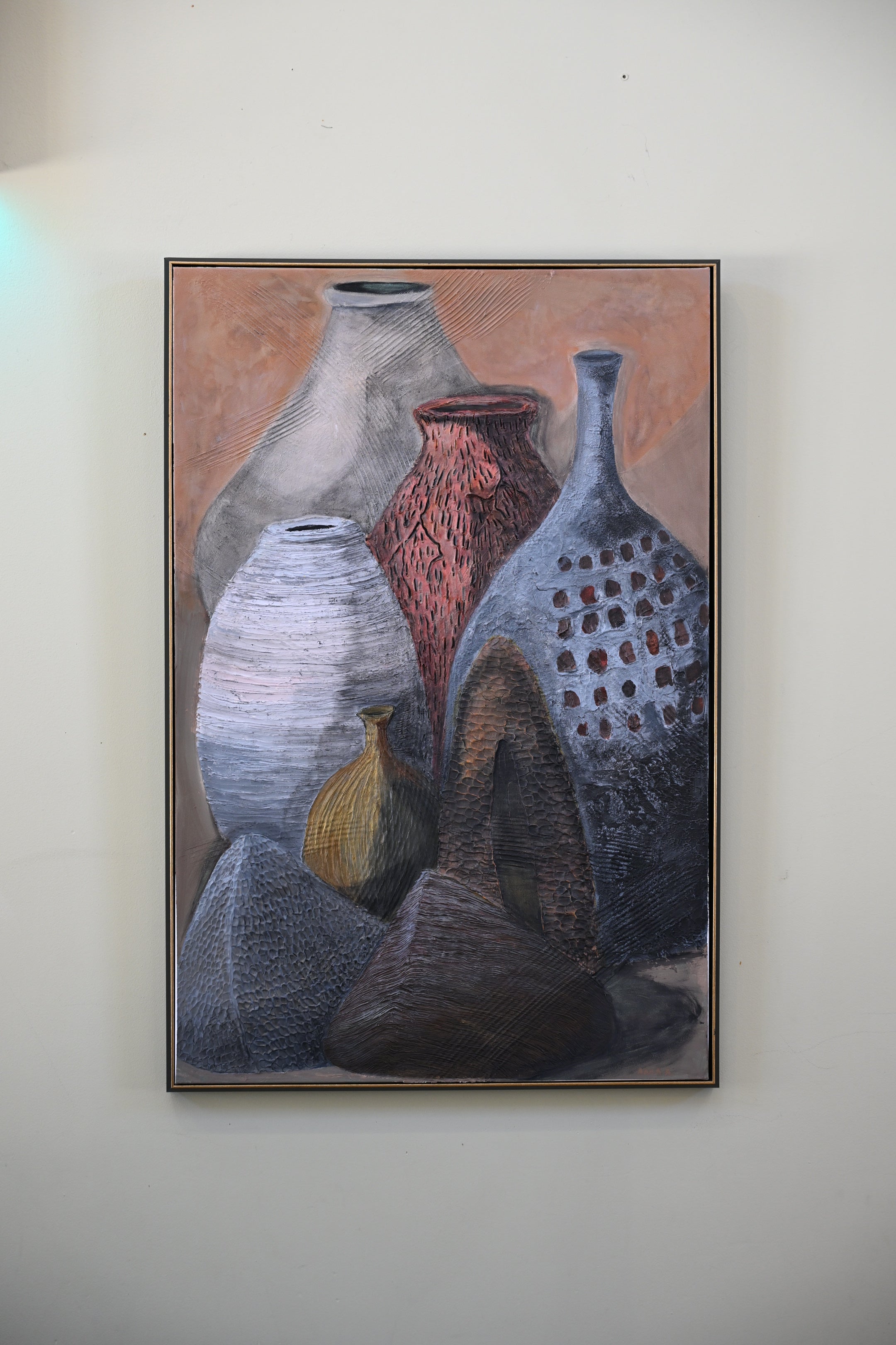 Essence of the Handmade, Diptych 1/2 (24 W x 35 H)