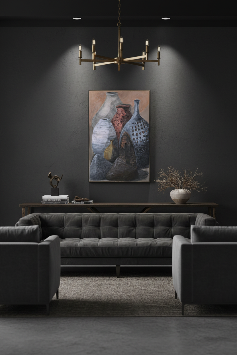 Essence of the Handmade, Diptych 1/2 (24 W x 35 H)