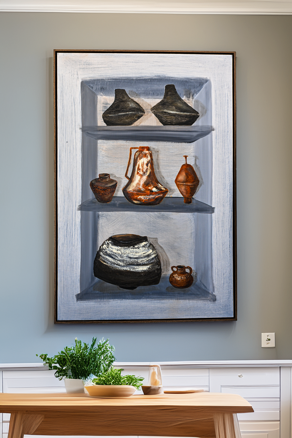 Soft Geometry (24 W x 35.5 H)