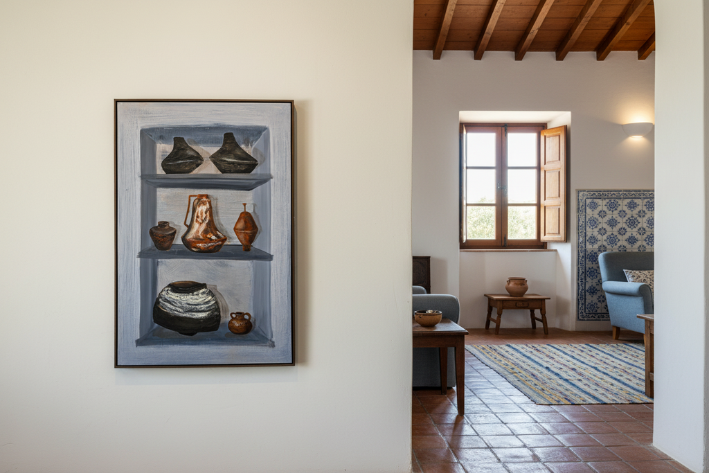 Soft Geometry (24 W x 35.5 H)