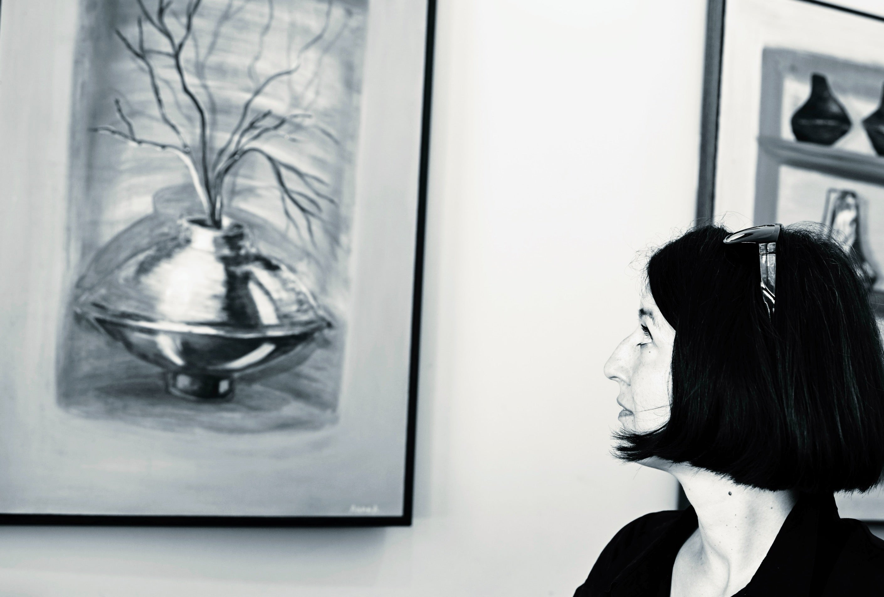 Stillness in Bronze (24 W x 35.5 H)