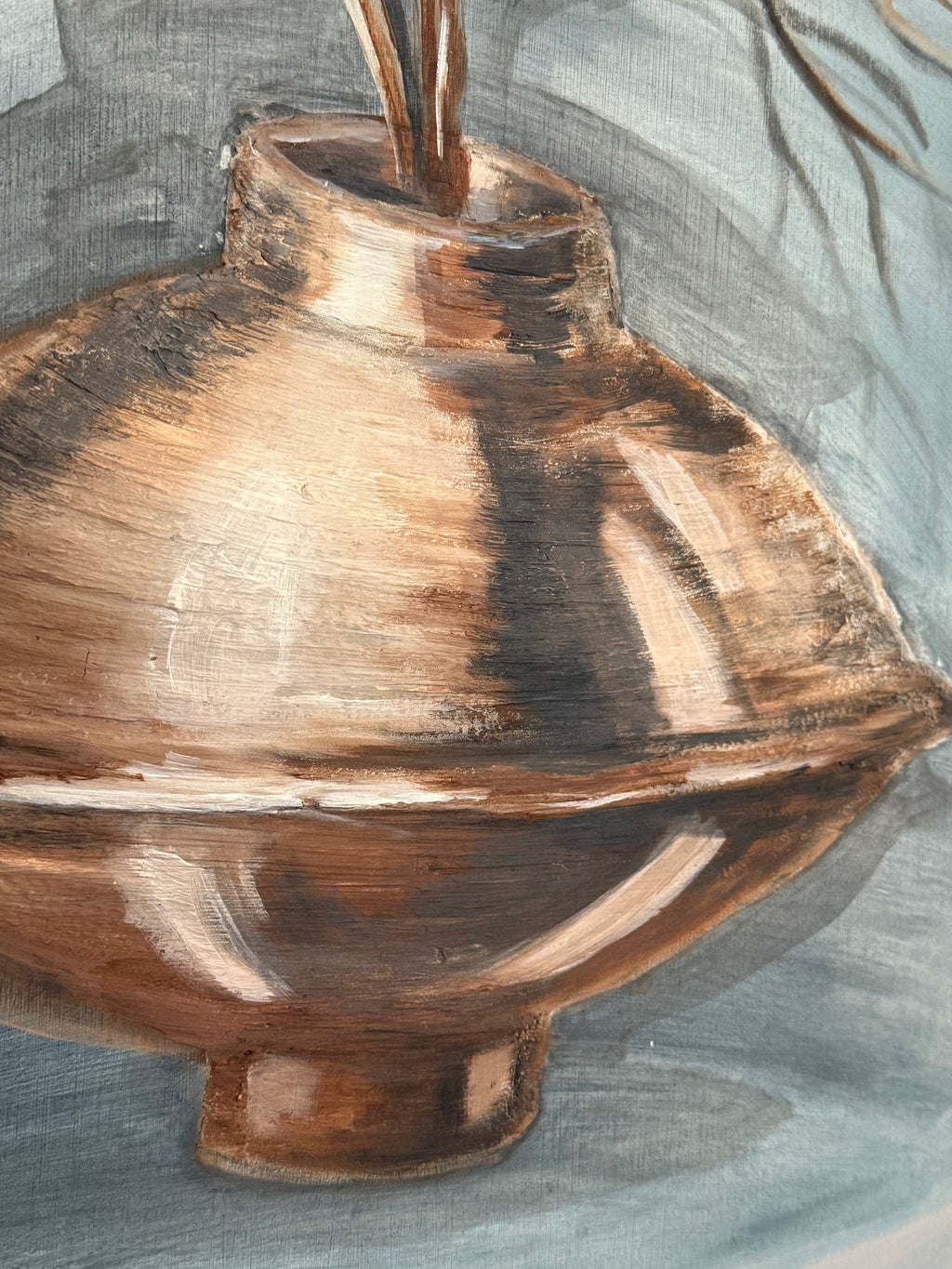 Stillness in Bronze (24 W x 35.5 H)