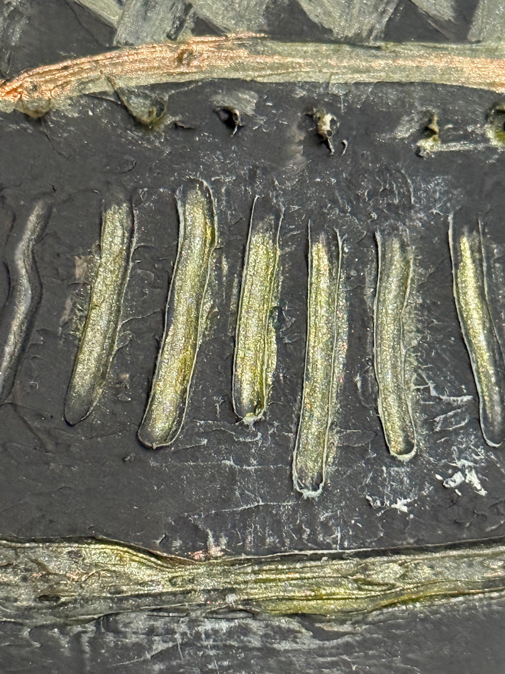 Reverence for Clay (24 W x 35.5 H)