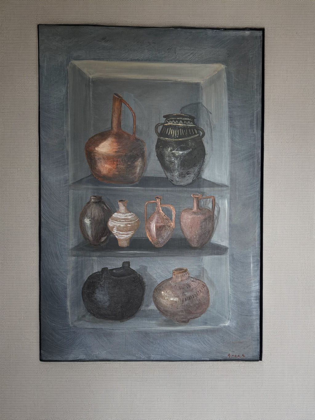 Reverence for Clay (24 W x 35.5 H)