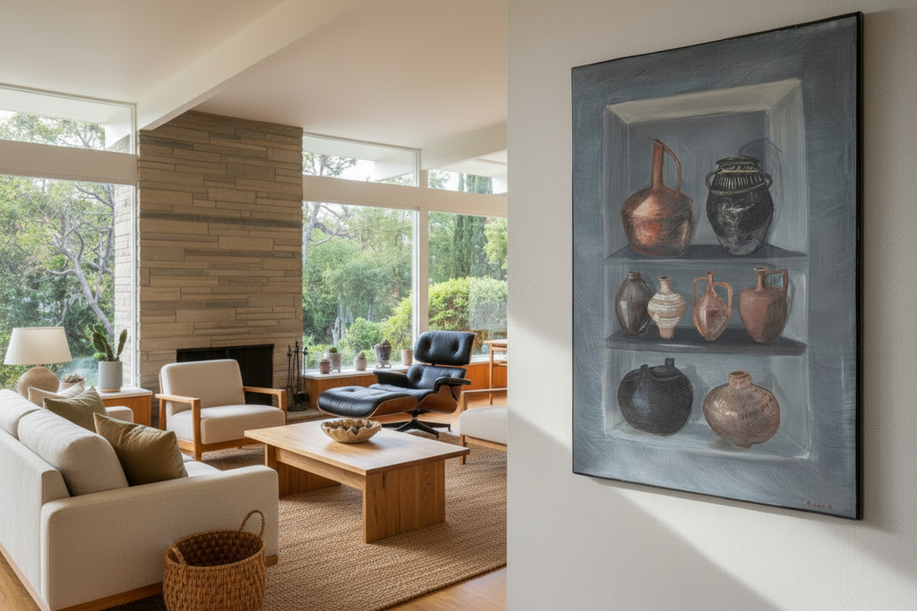 Reverence for Clay (24 W x 35.5 H)