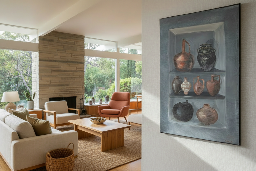 Reverence for Clay (24 W x 35.5 H)