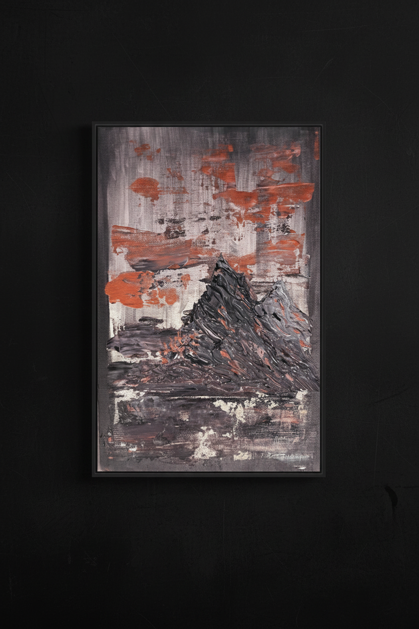 Shadowed Peaks (11 W x 14.5 H)