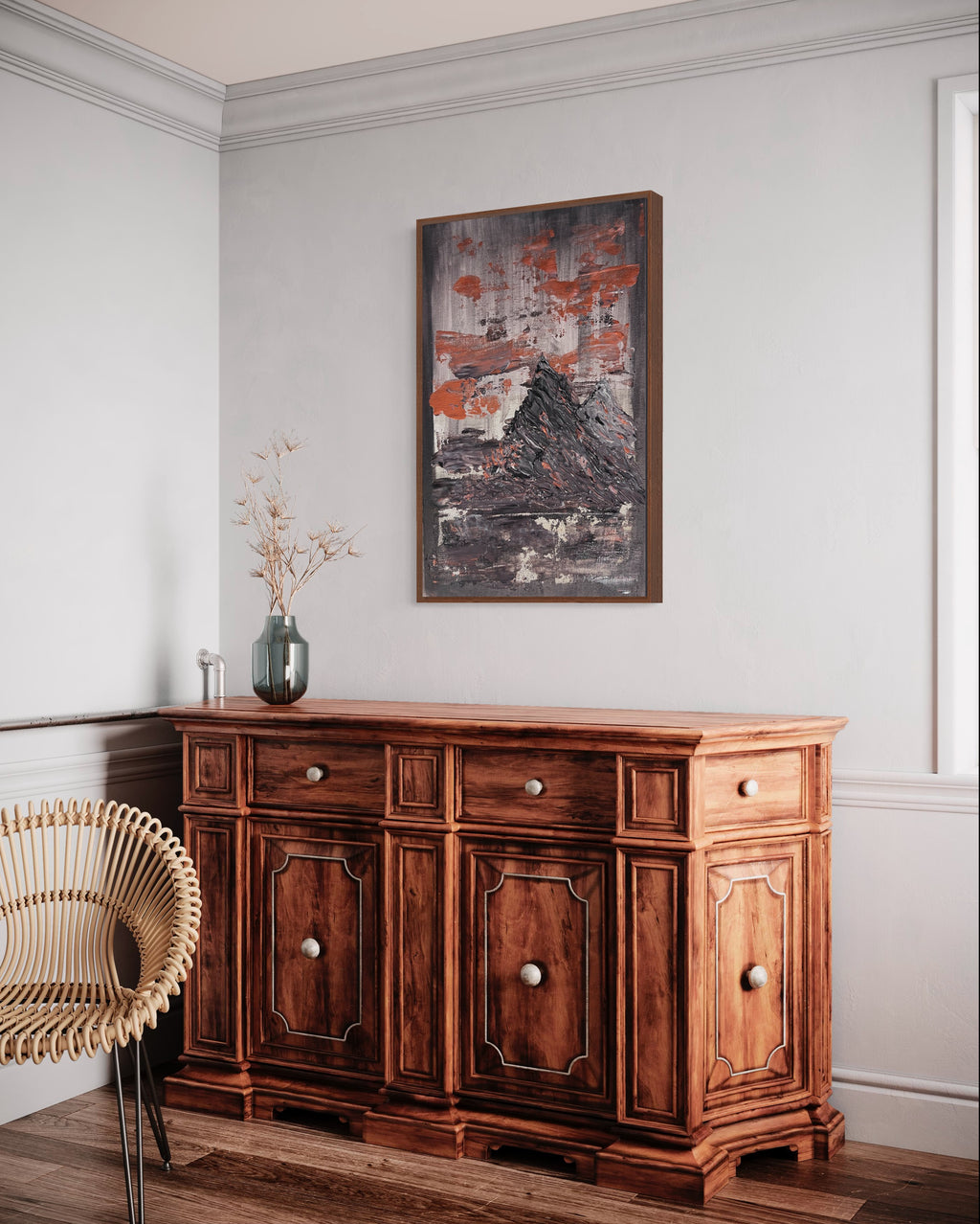 Shadowed Peaks (11 W x 14.5 H)