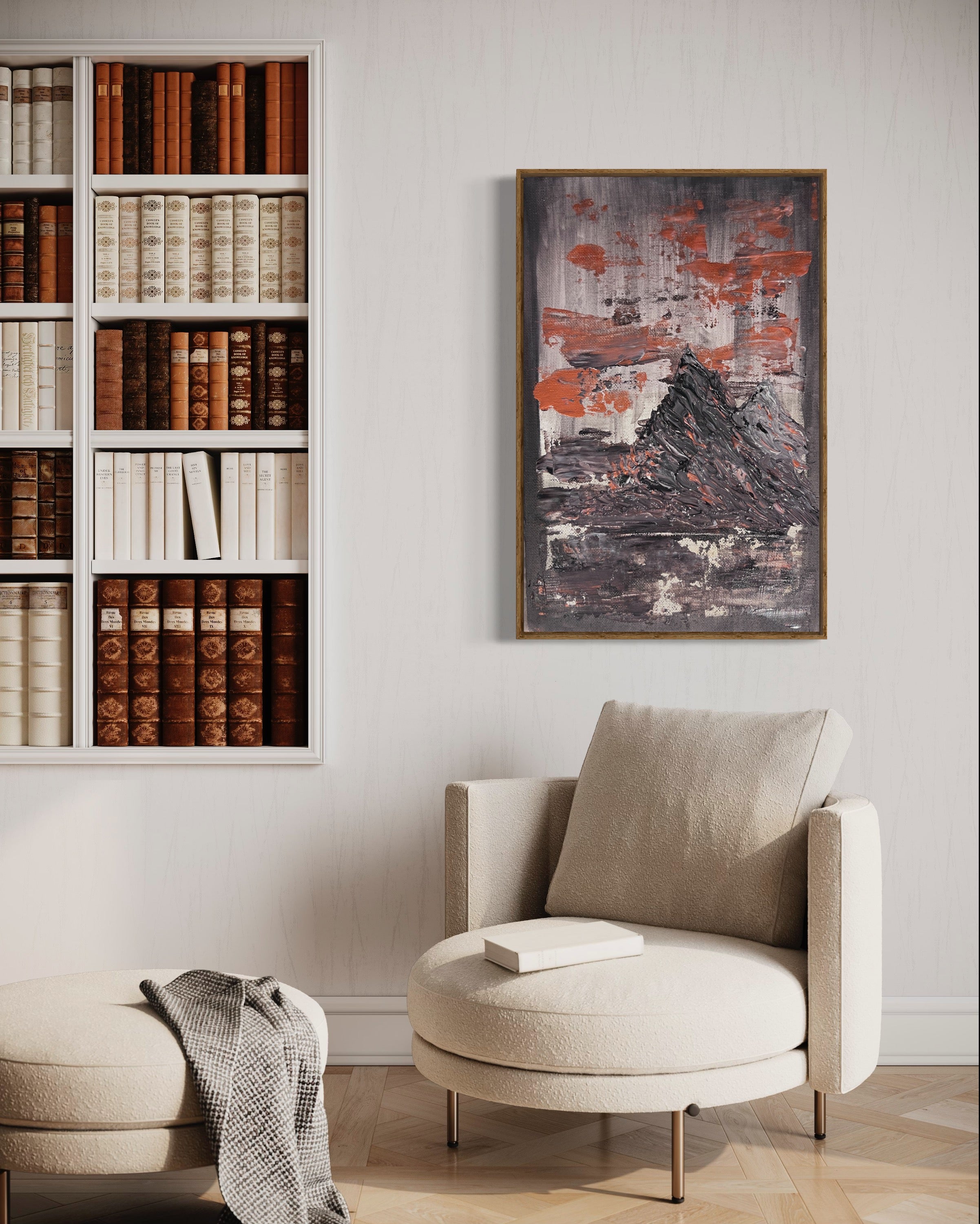 Shadowed Peaks (11 W x 14.5 H)