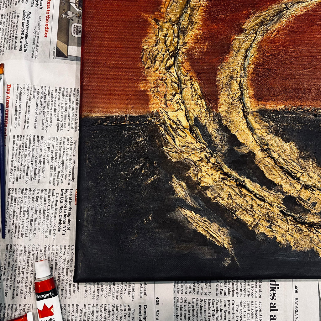 The Twin Eclipse (20 W x 12 H)