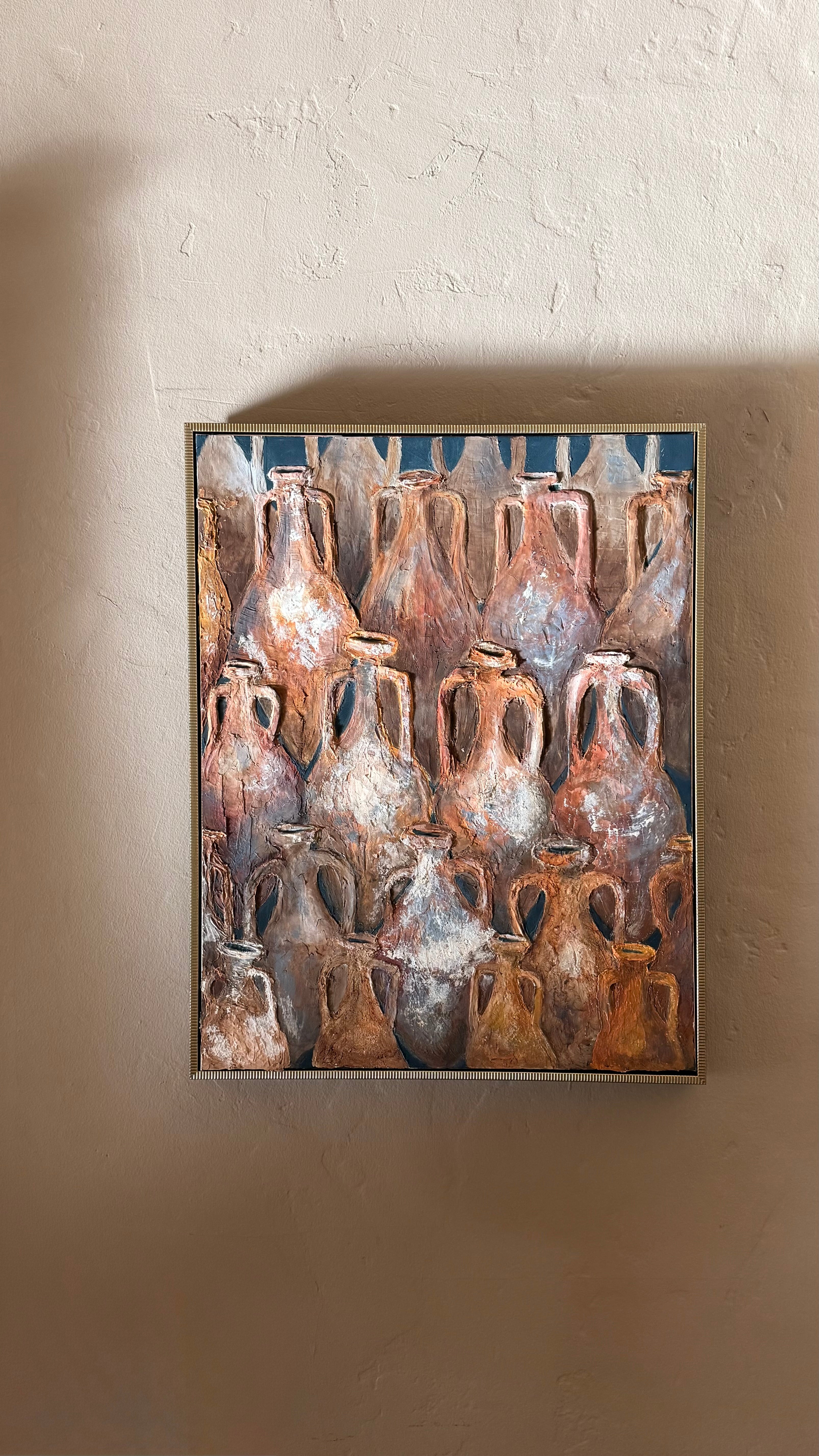 Vessels of Passage (21 W x 26.5 H in)